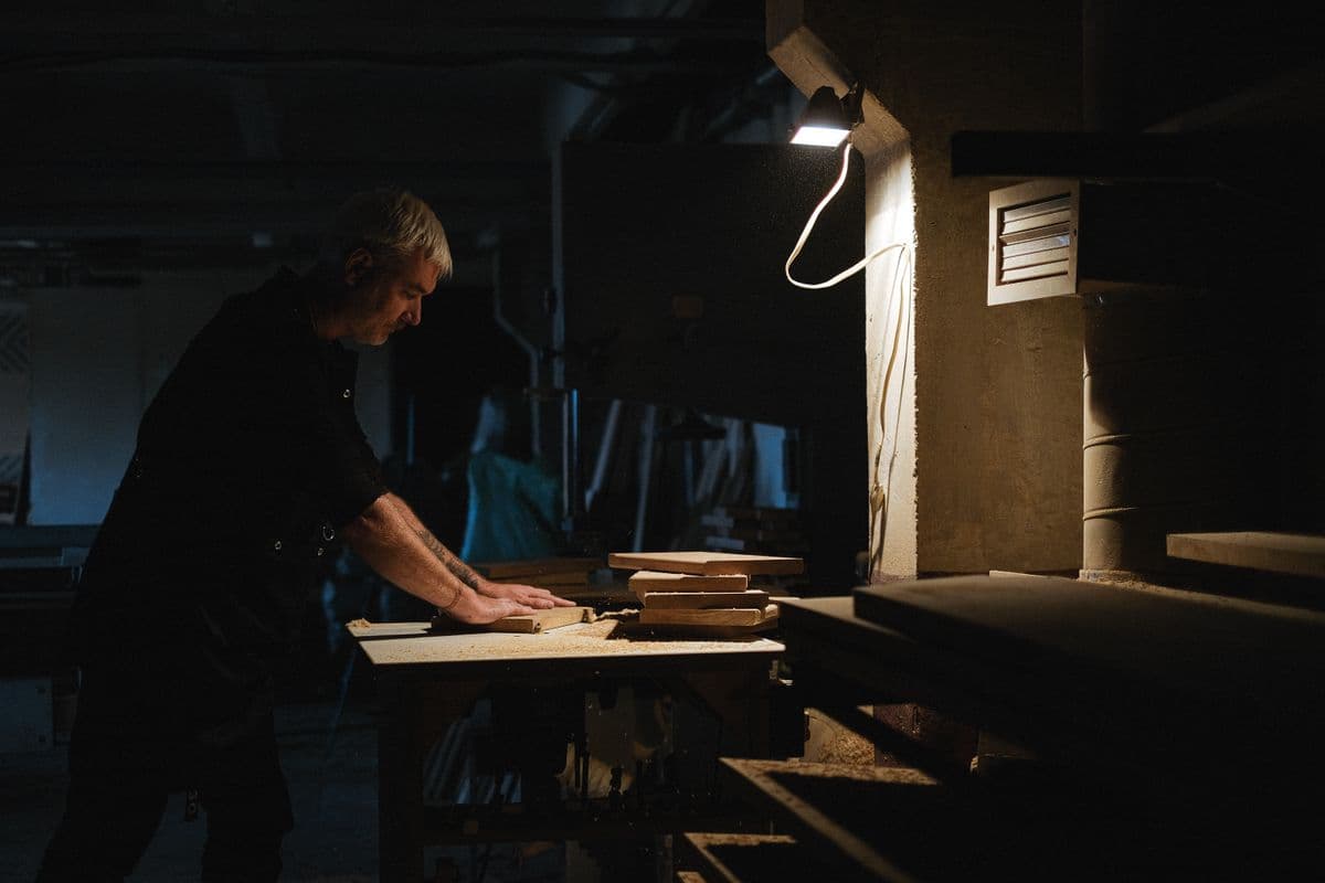 Atelier de menuiserie